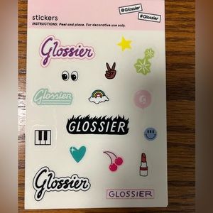 Glossier Sticker Set